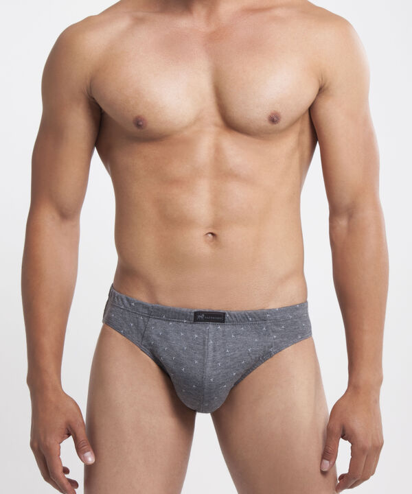 Calzoncillo Estampado En Algod&oacute;n 