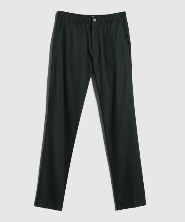 Pantal&oacute;n Chino Lino Con  Elastico