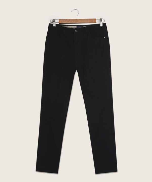 Pantal&oacute;n 5 Bolsillos Unicolor Esencial
