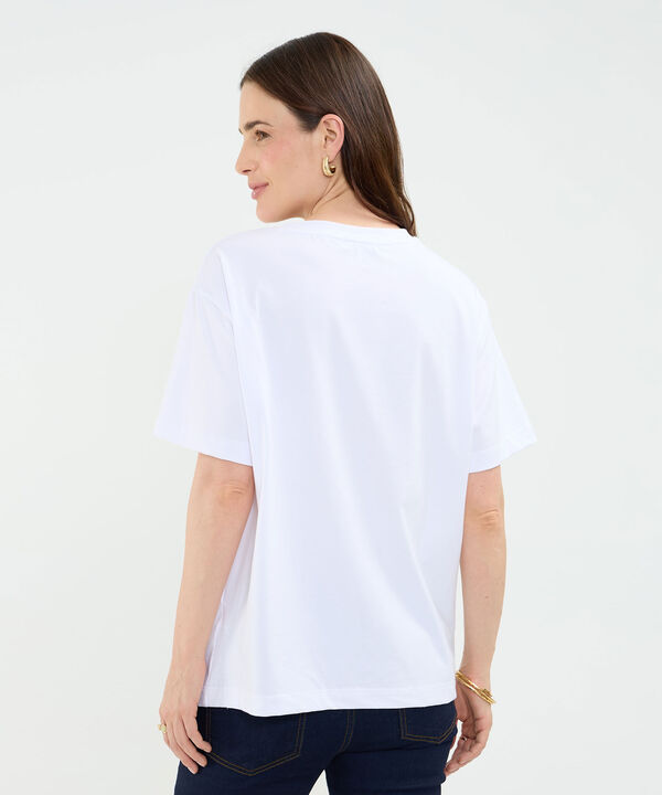 Camiseta Estampado Bot&aacute;nico