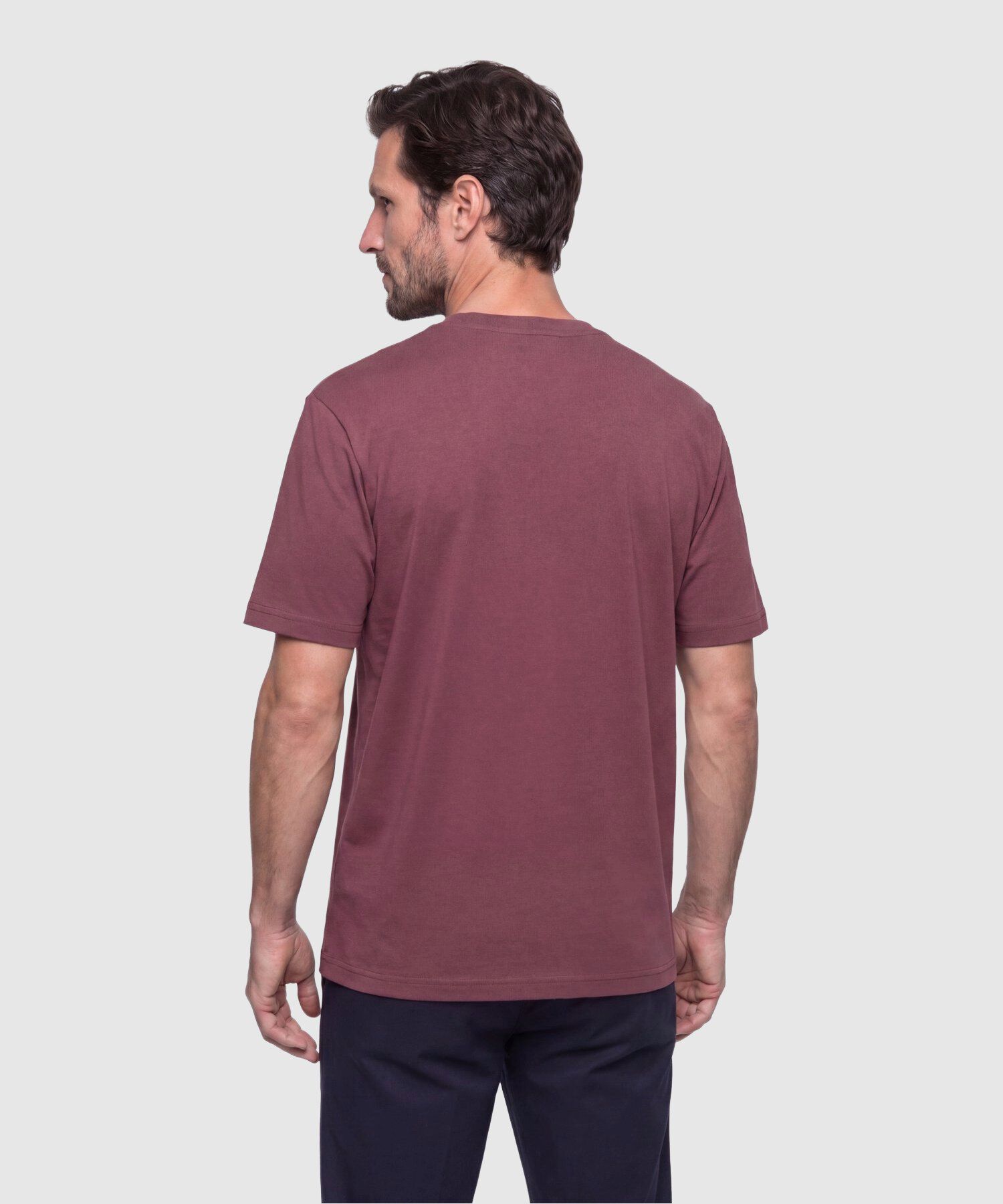 Camiseta Premium Cuello Grueso Para Hombre