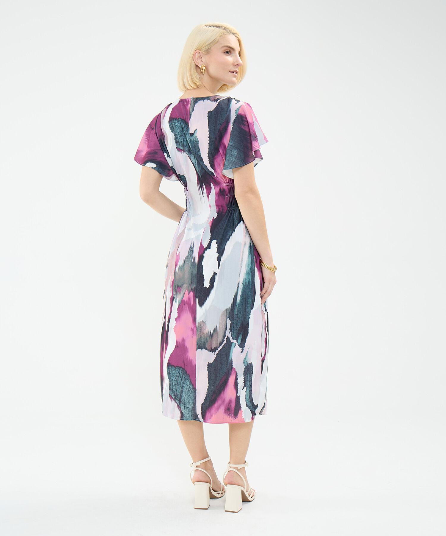 Vestido Midi Estampado