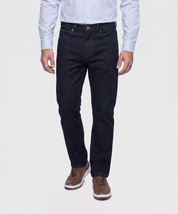 Jeans de Corte Recto para Hombre