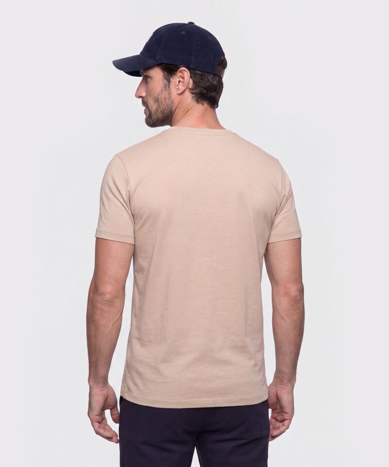 Camiseta B&aacute;sica Cuello Redondo Hombre