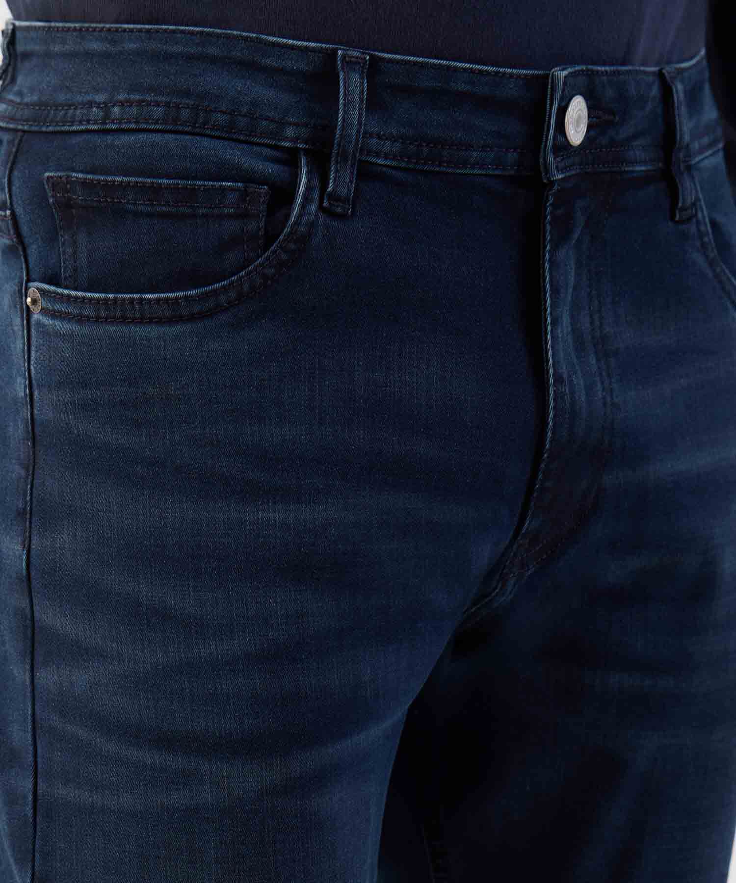 Jean de Dise&ntilde;o Moderno y Ajuste Delgado Para Hombre