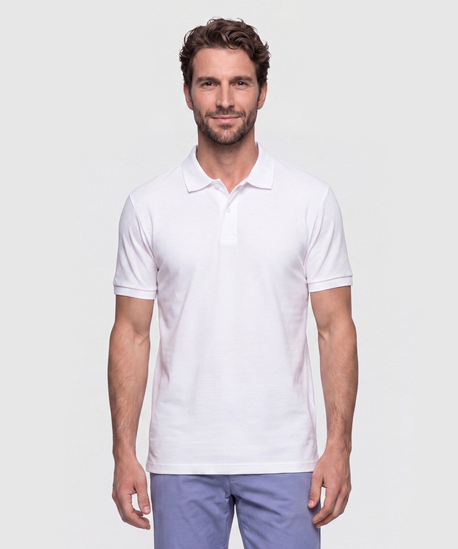 Polo Premium En Tejido Piqu&eacute; Hombre