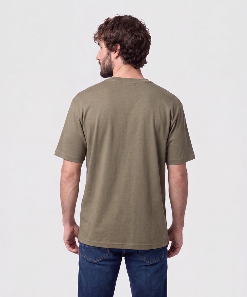 Camiseta Premium Cuello Grueso Para Hombre
