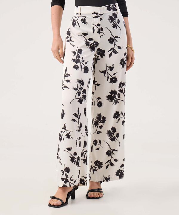 Pantalon Palazzo Estampado image number null