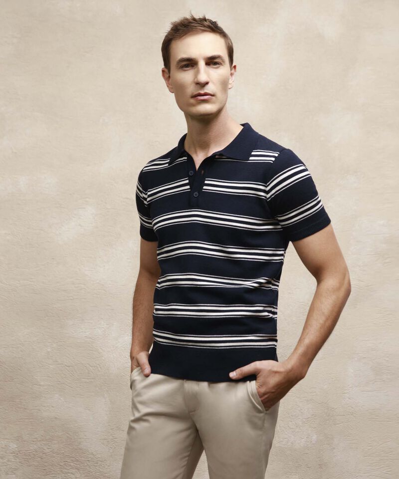 Polo Tejida Prete&ntilde;ida Para Hombre