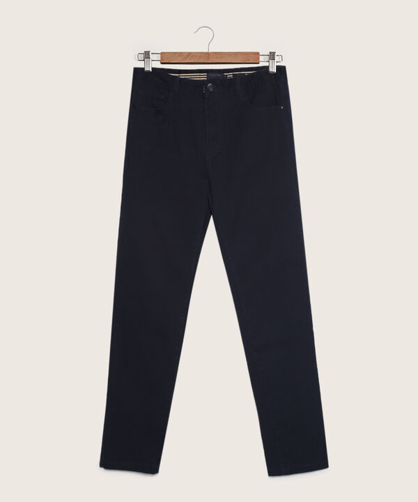 Pantal&oacute;n 5 Bolsillos Unicolor Esencial