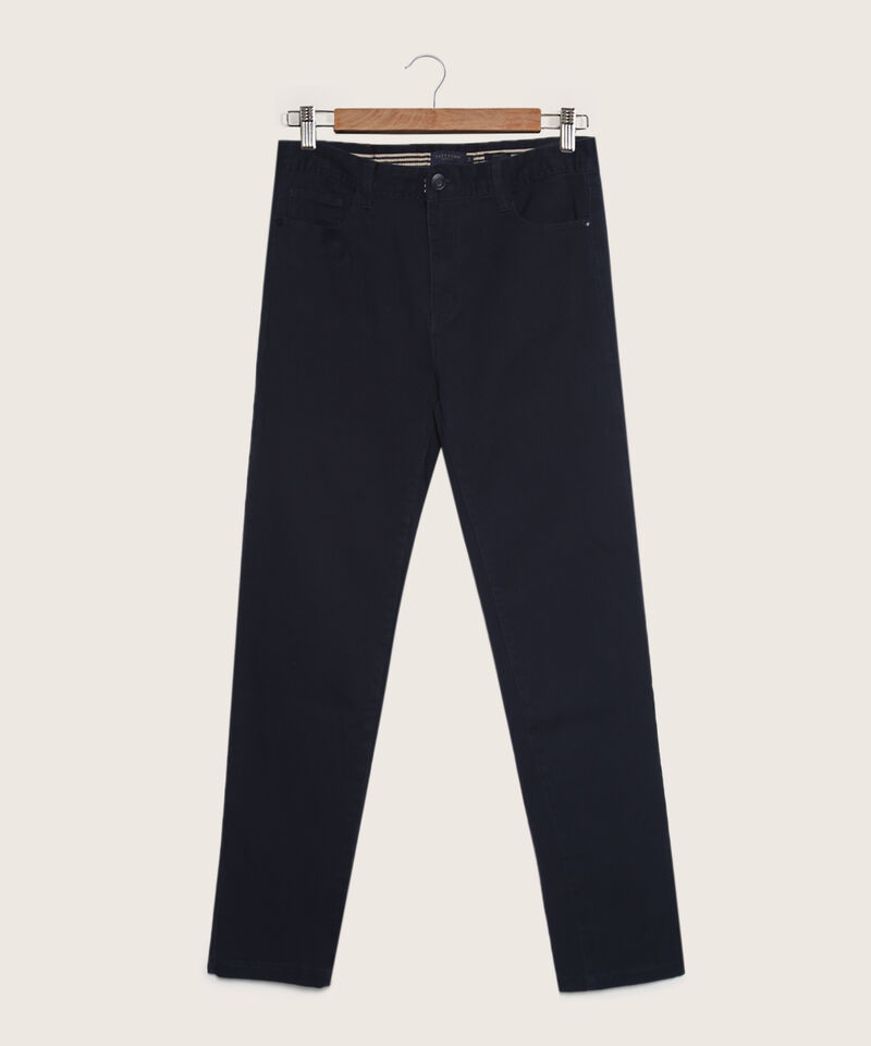 Pantal&oacute;n 5 Bolsillos Unicolor Esencial