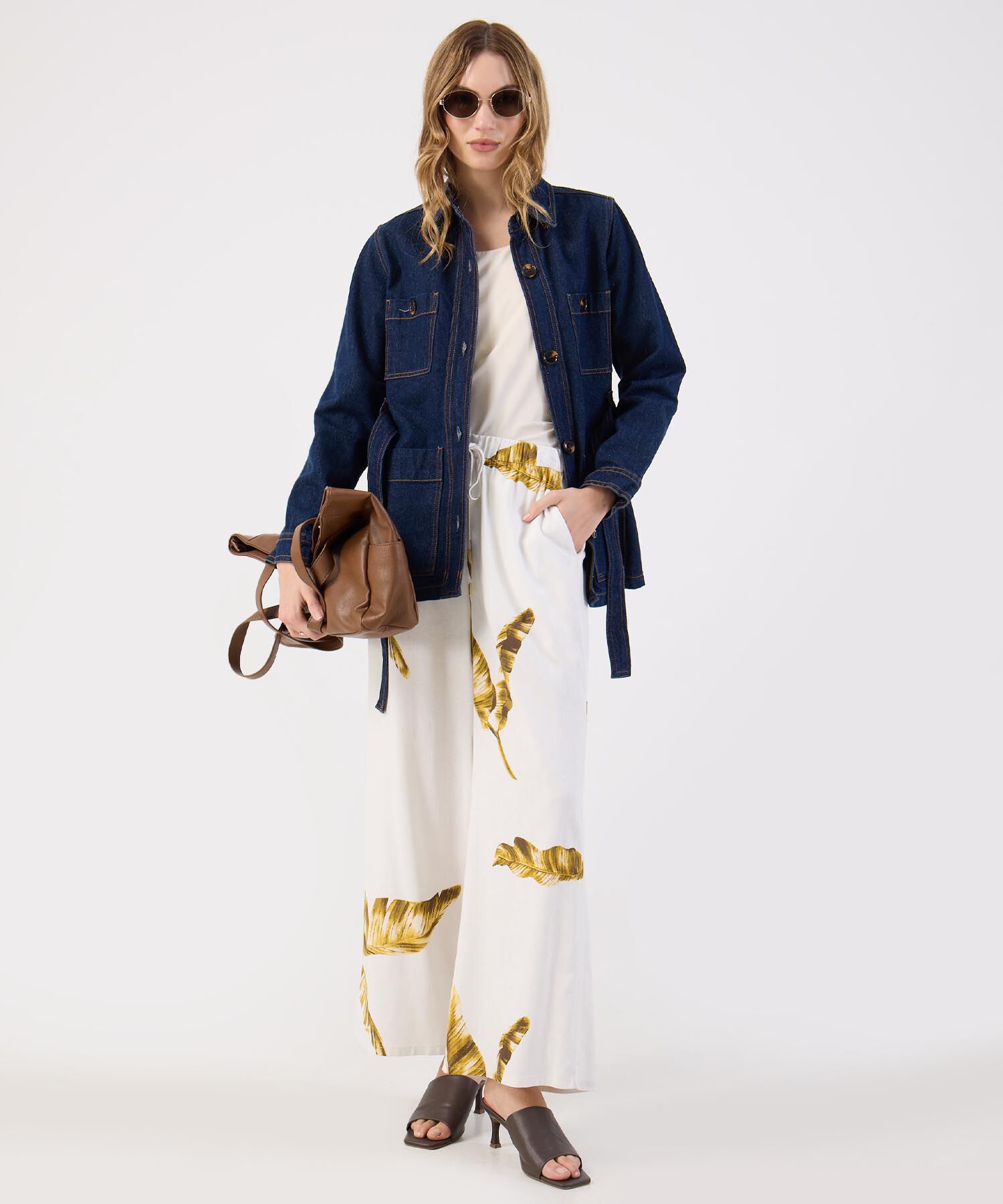 Pantal&oacute;n Palazzo Estampado