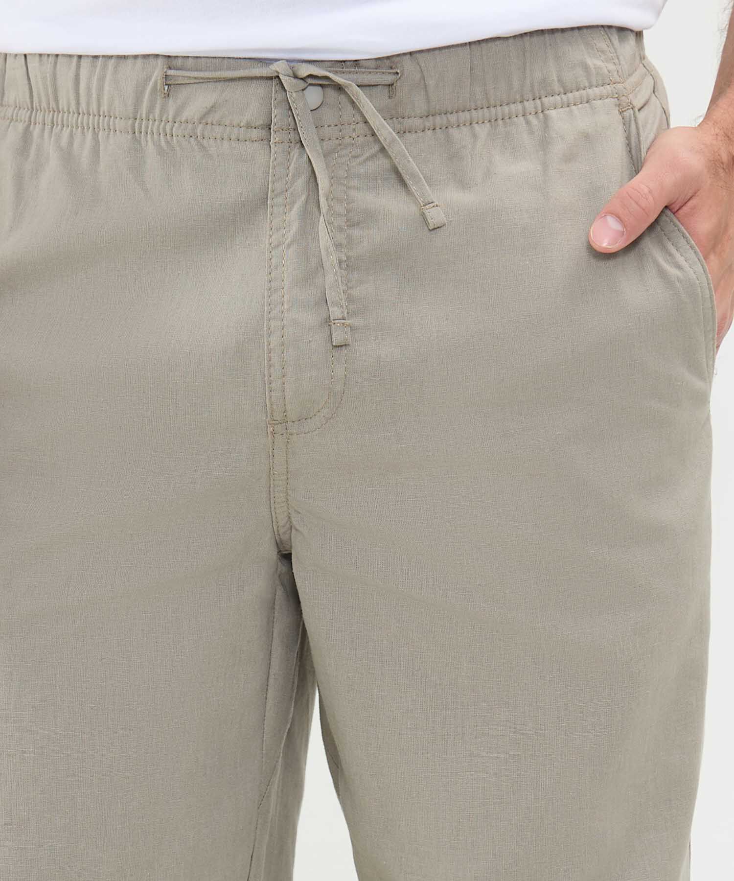 Pantal&oacute;n en Efecto Lino