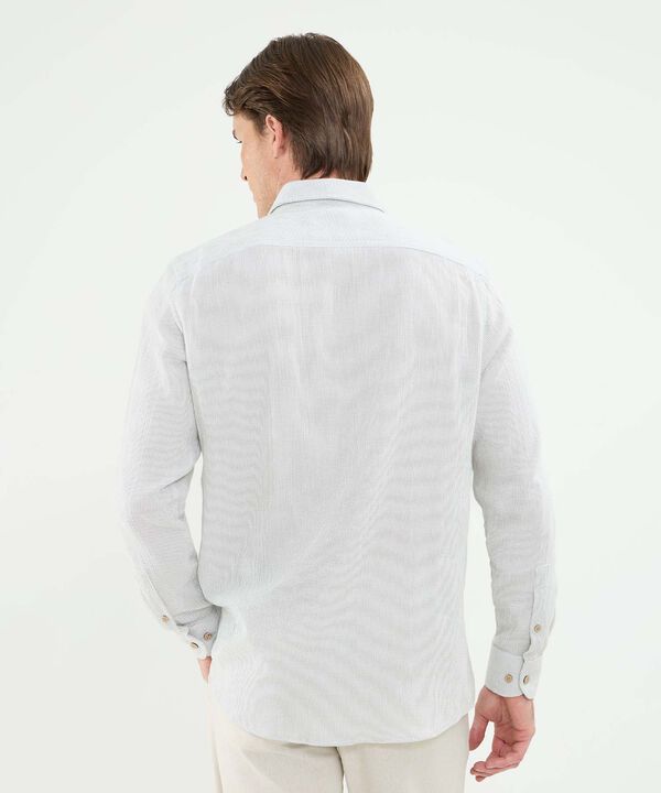 Camisa Manga Larga Prete&ntilde;ida