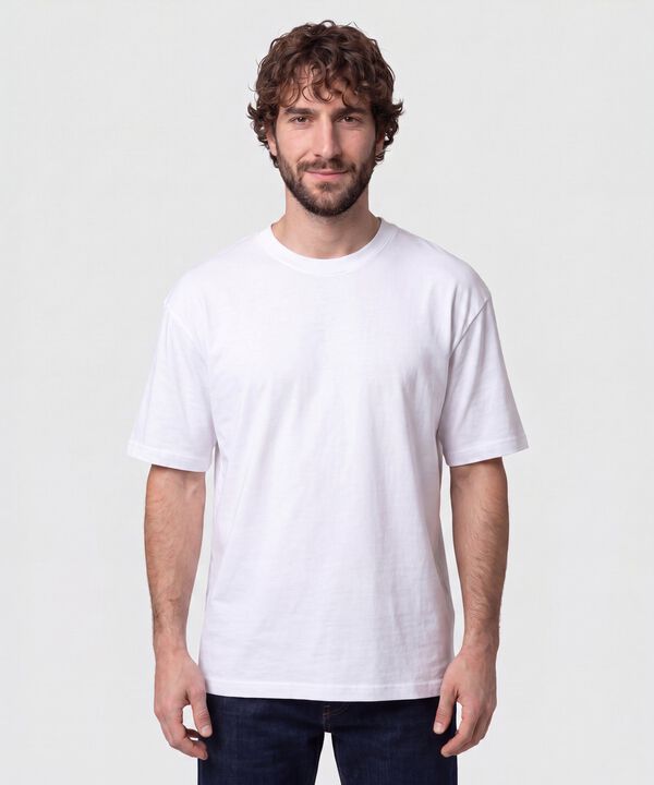 Camiseta Premium Cuello Grueso Para Hombre image number null