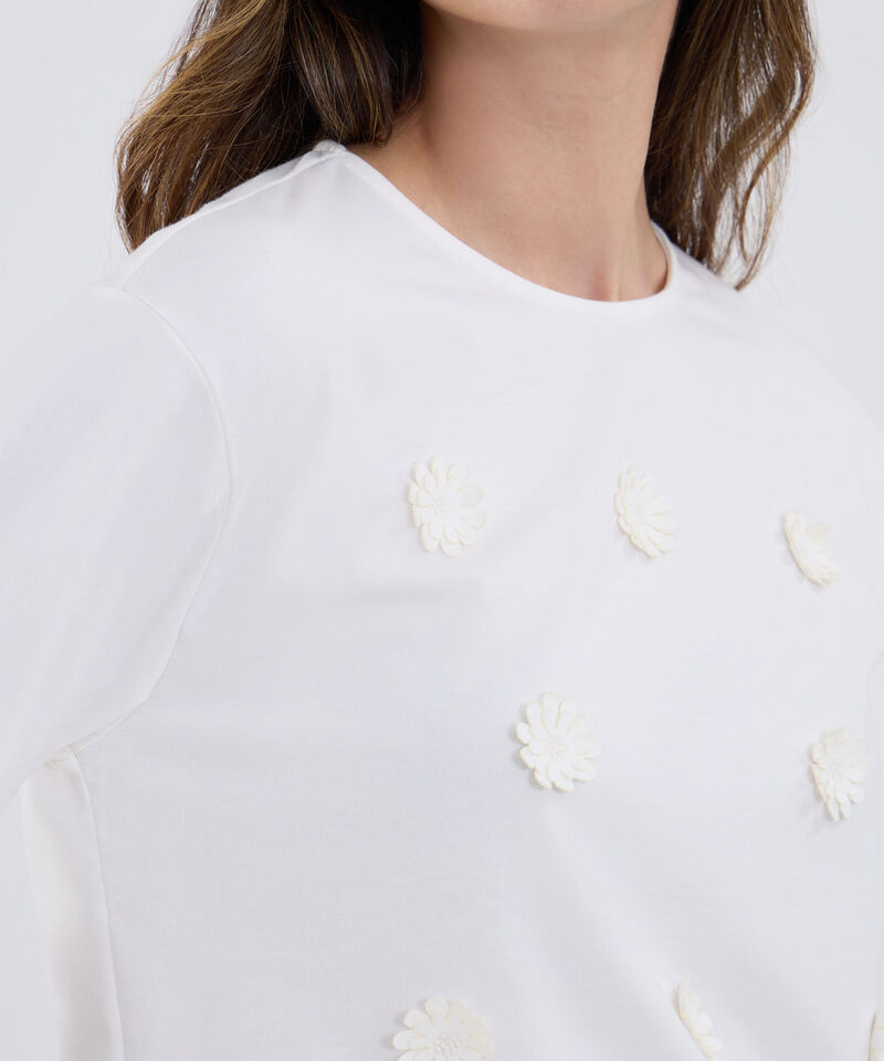 Camiseta Manga Larga Con Detalle