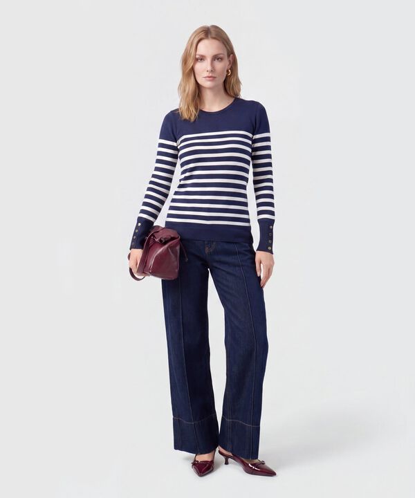 Wide Leg Crop Tono Raw