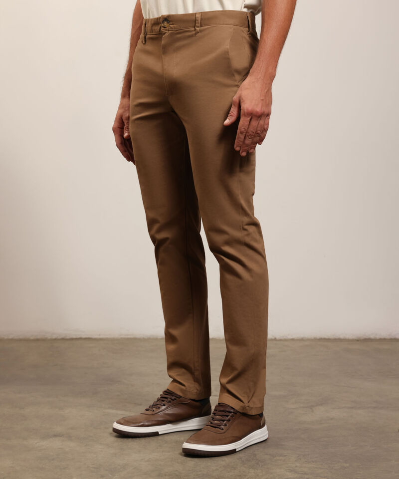 Pantal&oacute;n Cl&aacute;sico Para Hombre De Corte Recto