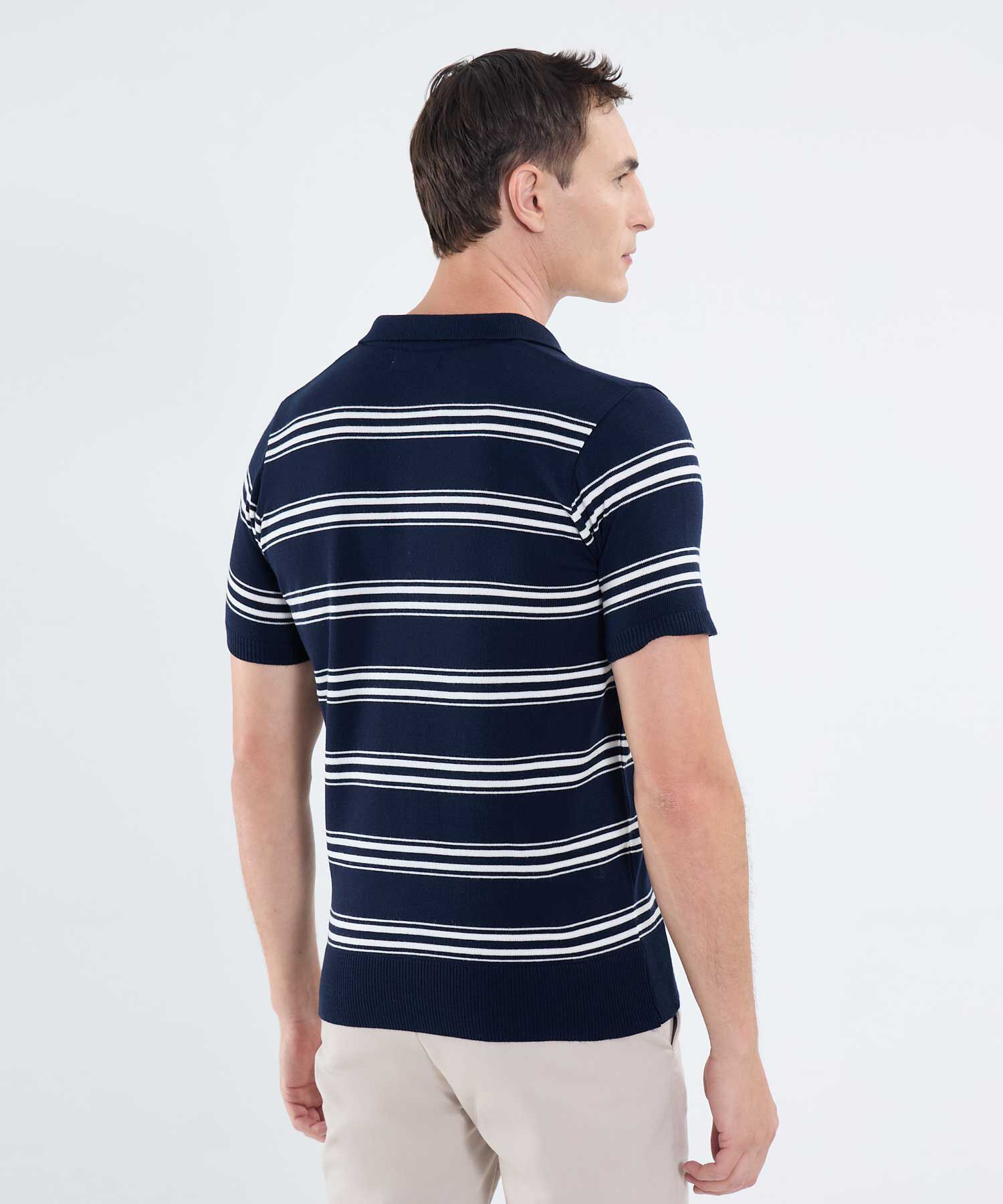 Polo Tejida Prete&ntilde;ida Para Hombre