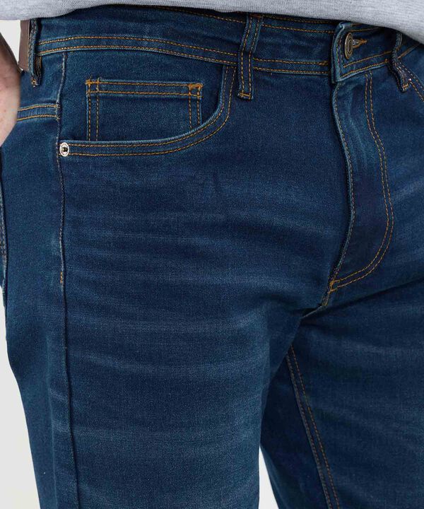 Jean Regular Para Hombre