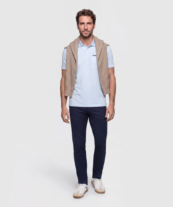 Polo con Bolsillo para Hombre