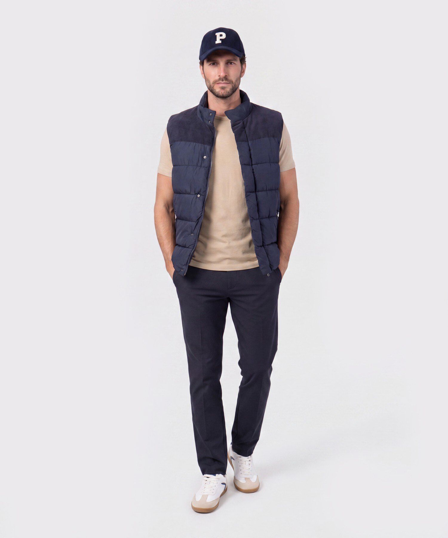 Camiseta B&aacute;sica Cuello Redondo Hombre