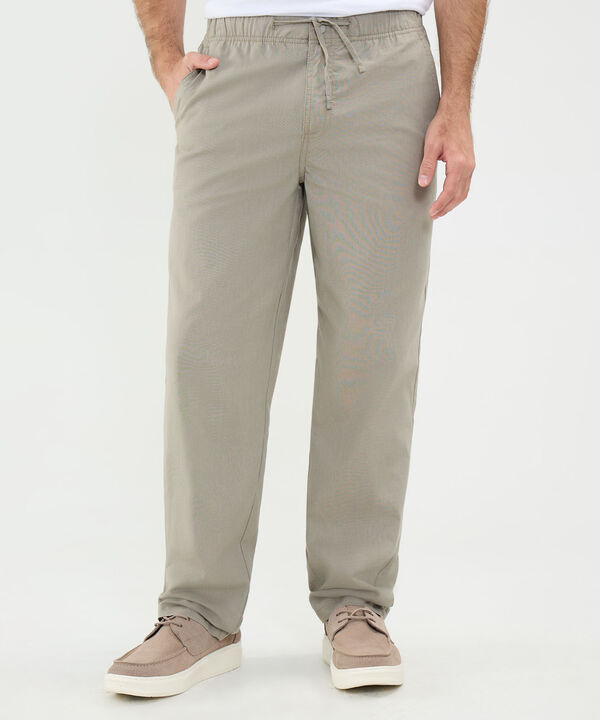 Pantal&oacute;n en Efecto Lino image number null
