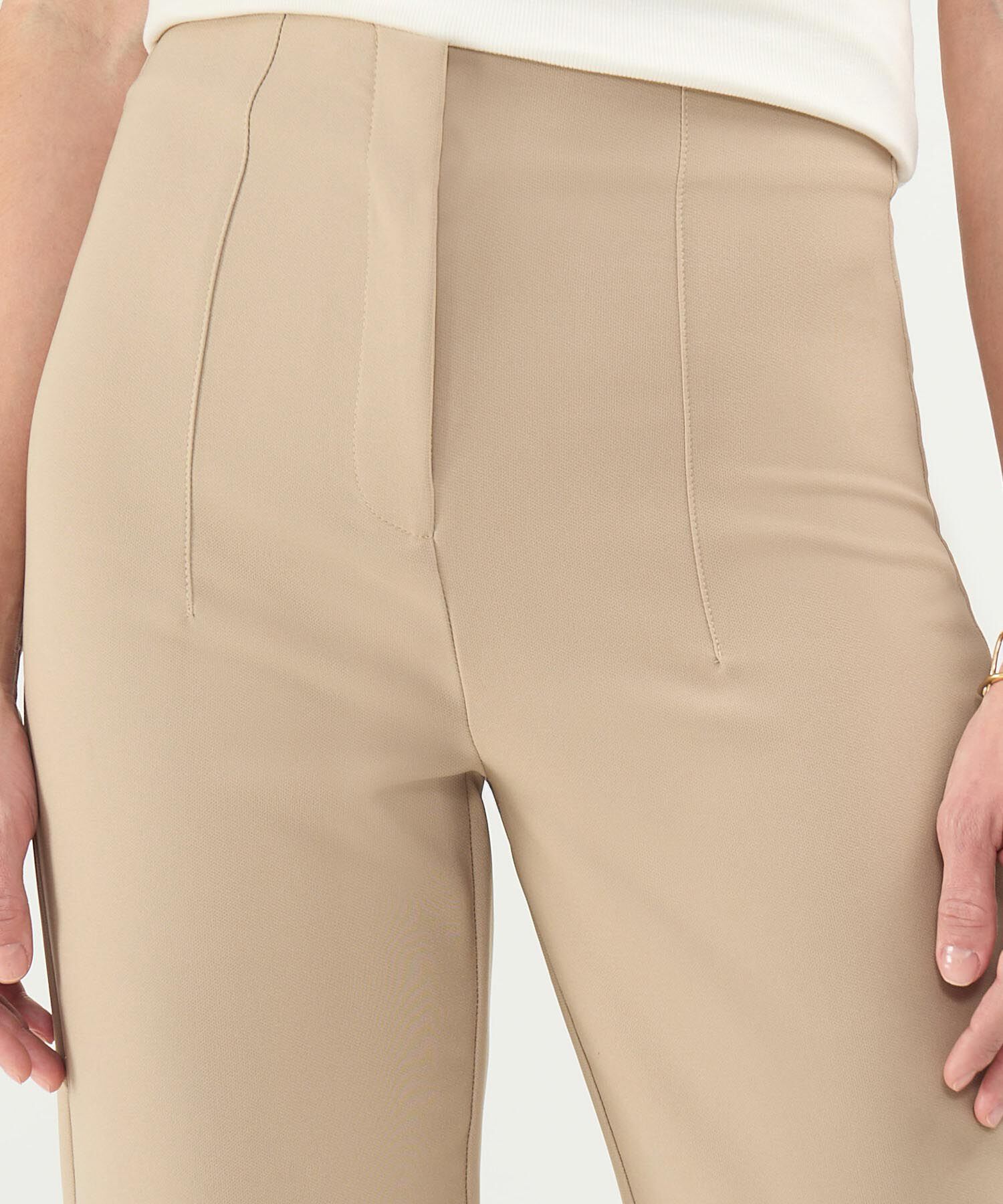 Pantal&oacute;n Formal Tiro Alto
