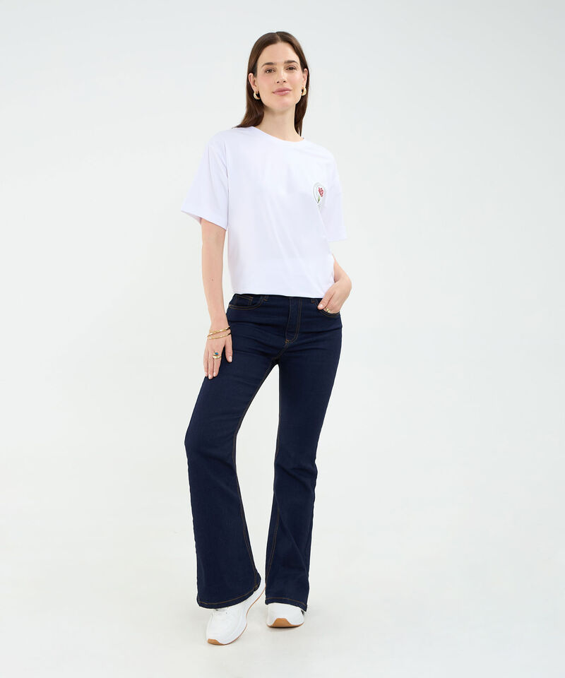 Camiseta Estampado Bot&aacute;nico
