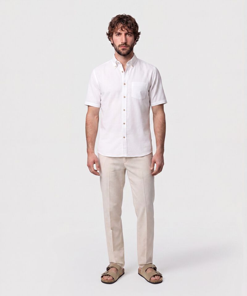 Pantal&oacute;n Jogger Unicolor Para Hombre