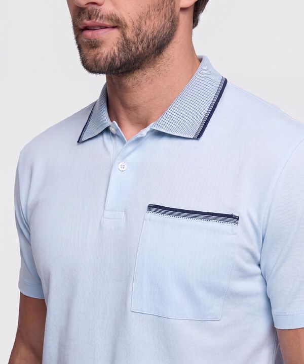 Polo con Bolsillo para Hombre