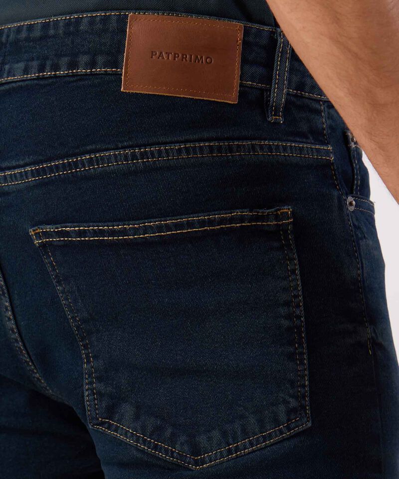 Jeans Skinny Con Costuras Para Hombre