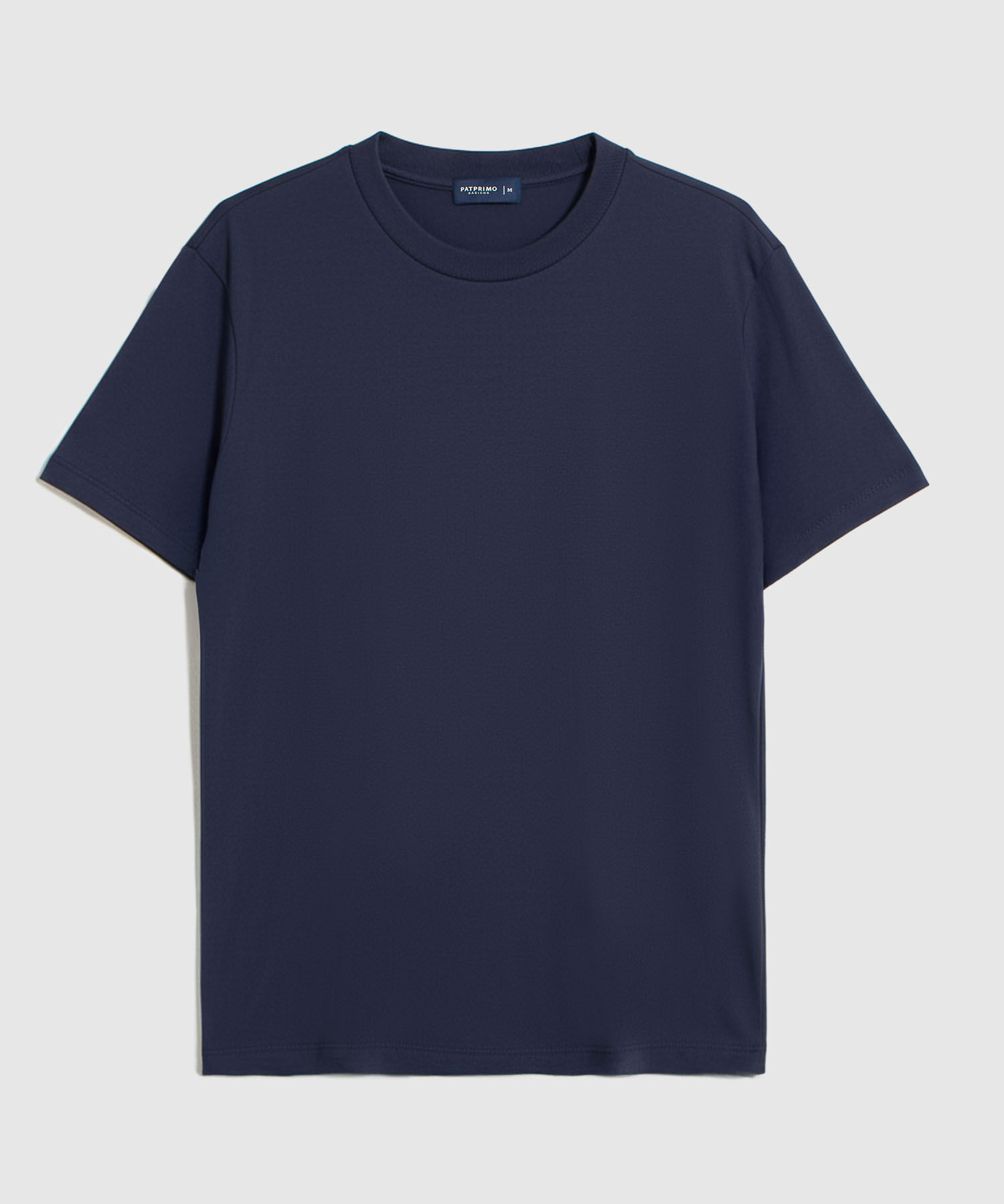 Camiseta B&aacute;sica Cuello Redondo Para Hombre