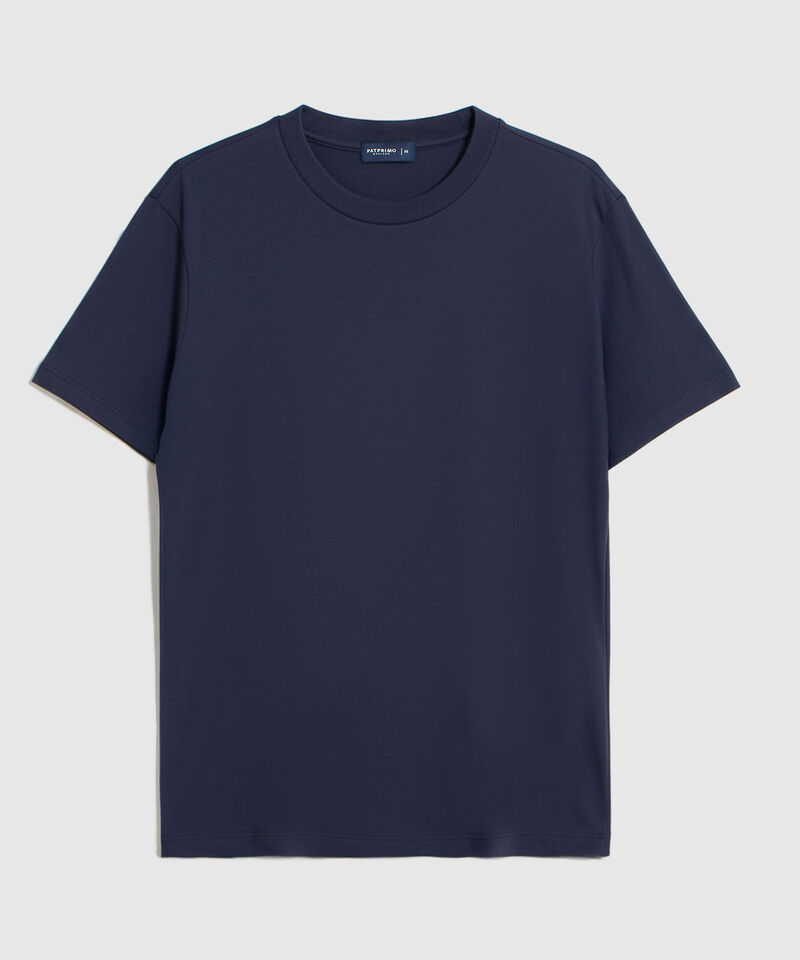 Camiseta B&aacute;sica Cuello Redondo Para Hombre