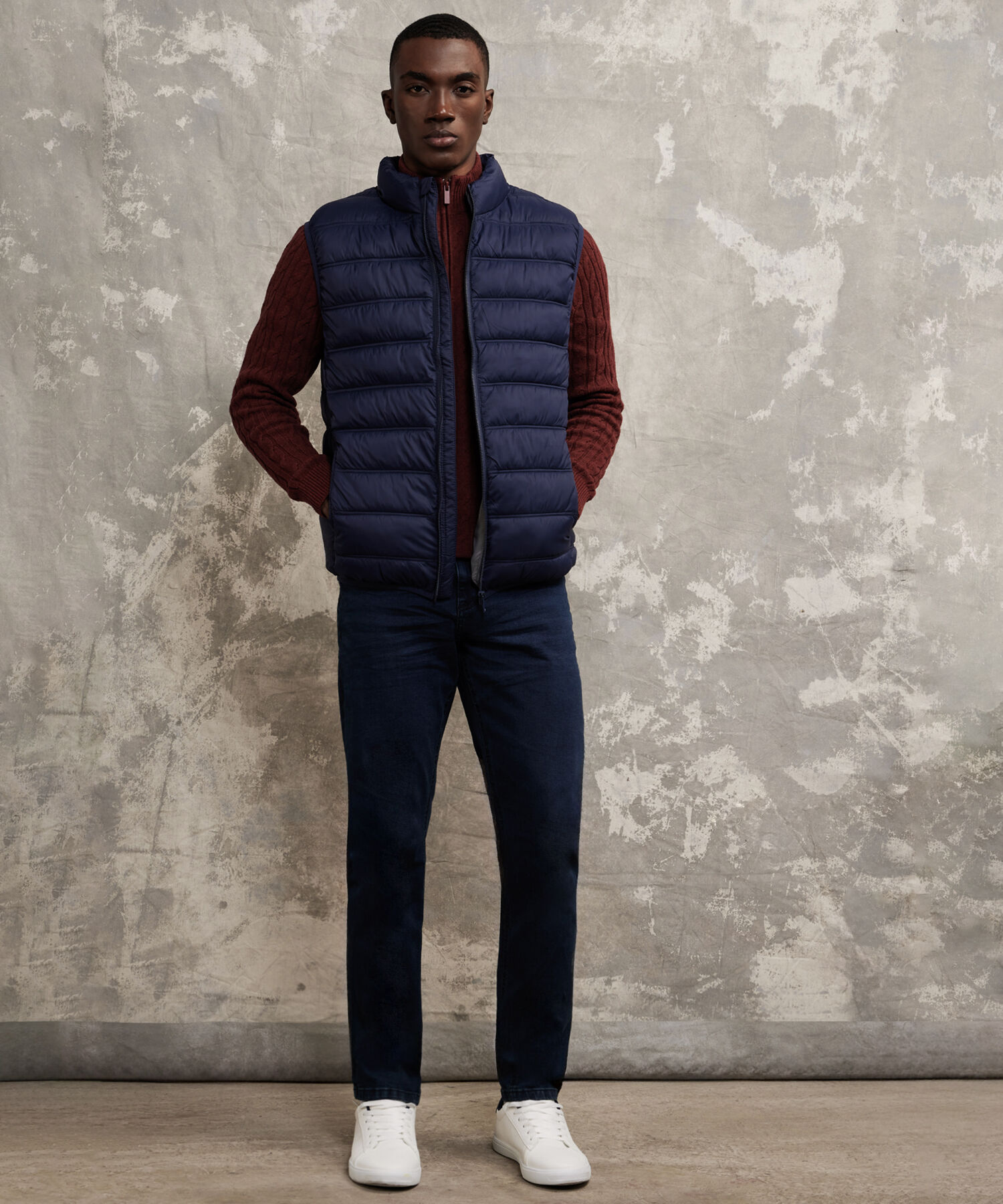 Jean Slim Tono Black  Blue