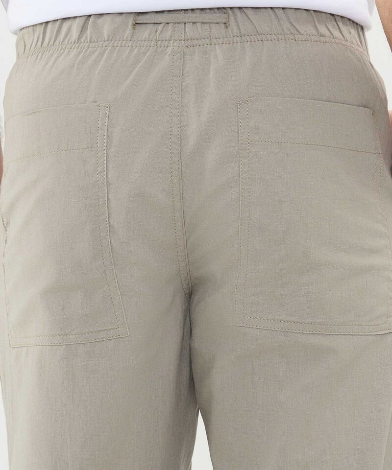Pantal&oacute;n en Efecto Lino
