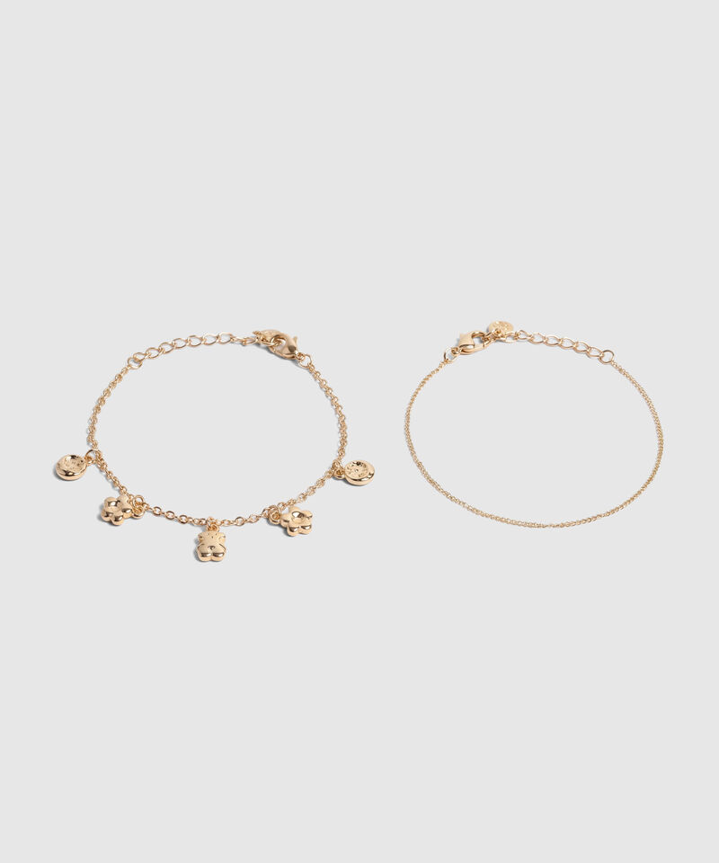 Set De Pulseras Con Dijes Para Mujer