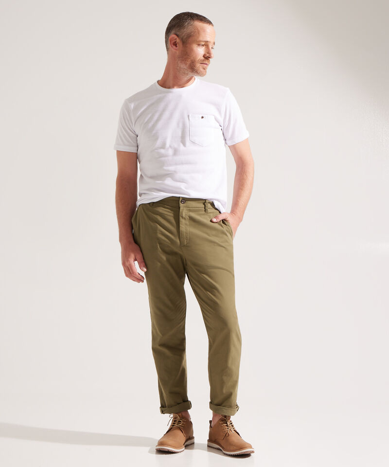 Pantal&oacute;n Tipo Chino con Bolsillos
