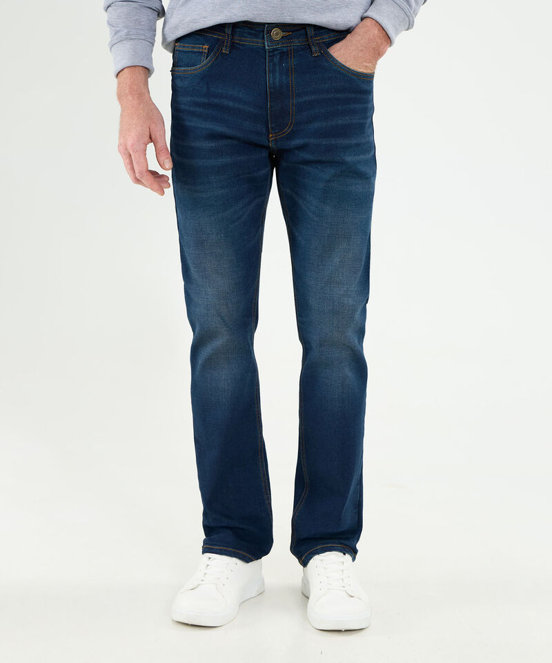 Jean Regular Para Hombre