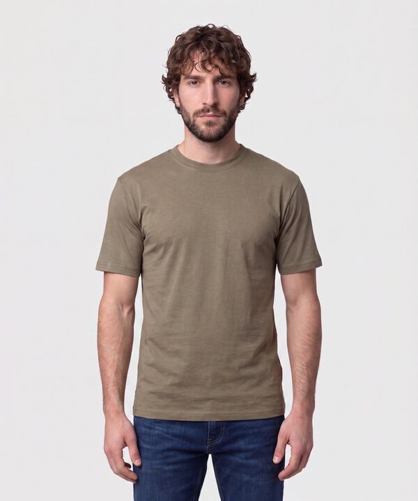 Camiseta Premium Cuello Grueso Para Hombre image number null