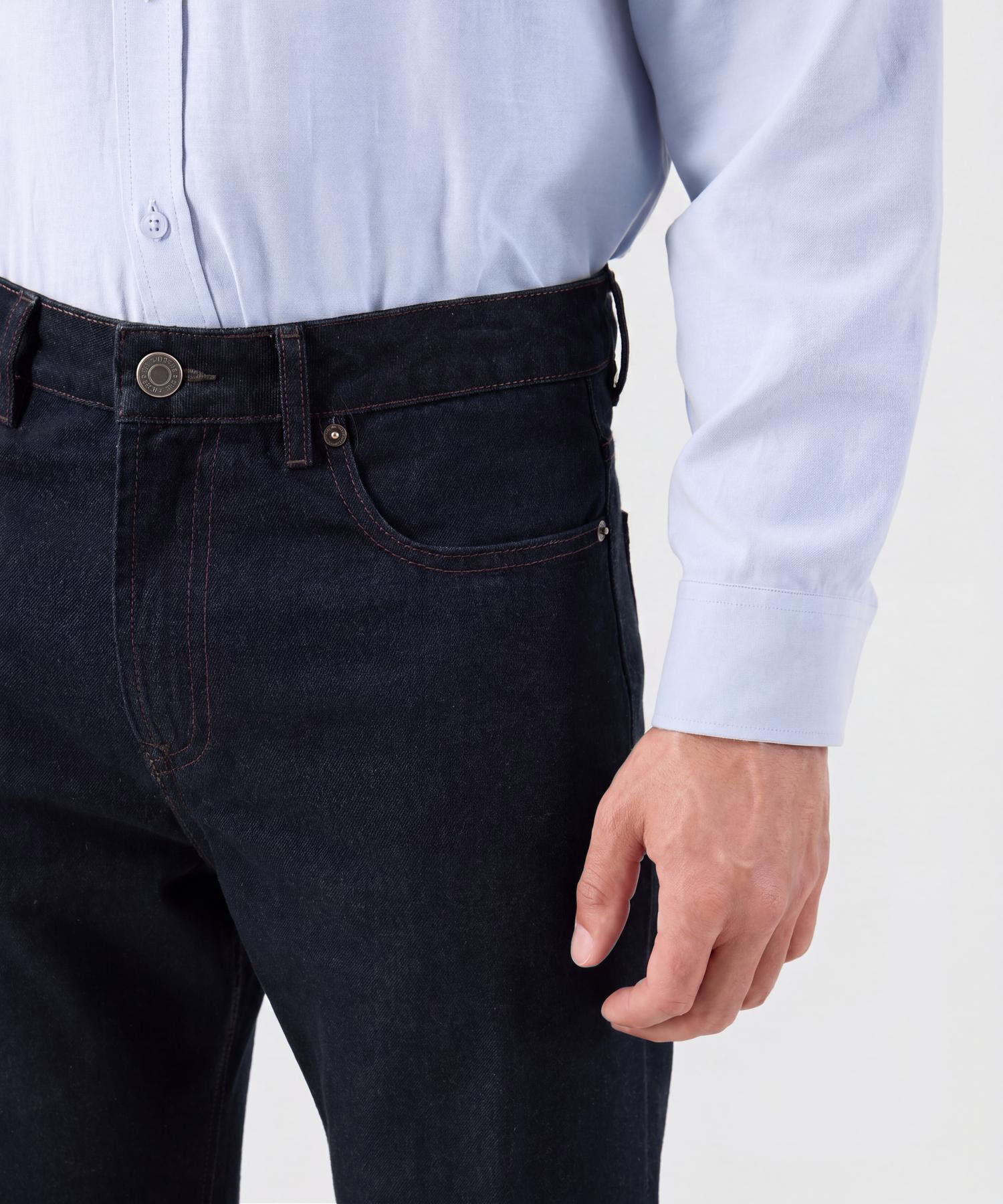 Jeans de Corte Recto para Hombre