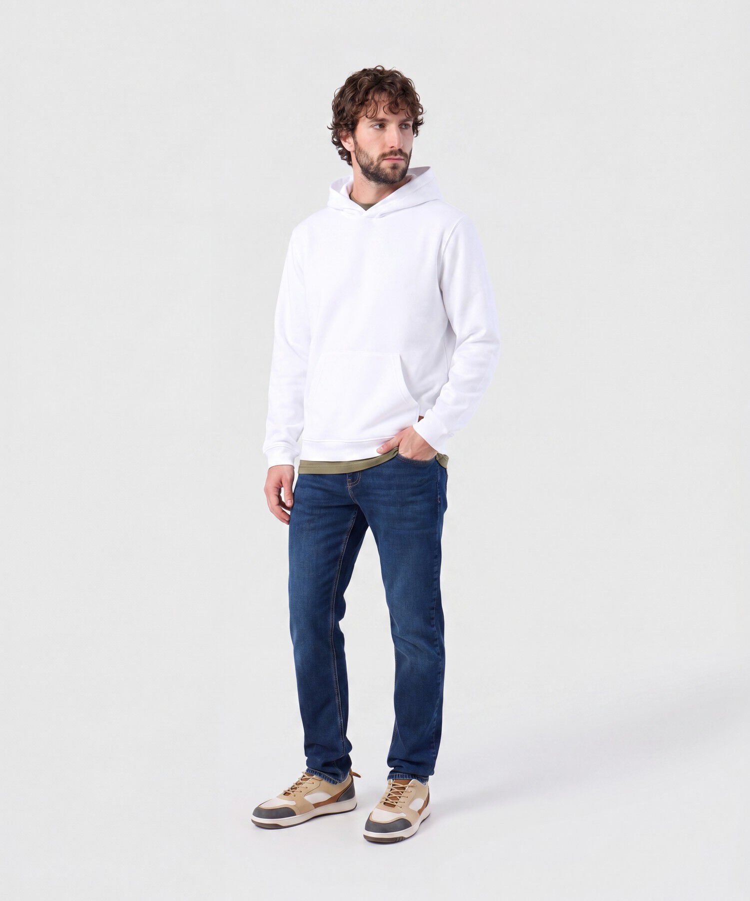 Camiseta Premium Cuello Grueso Para Hombre