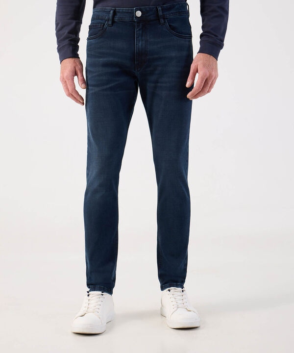 Jean de Dise&ntilde;o Moderno y Ajuste Delgado Para Hombre image number null