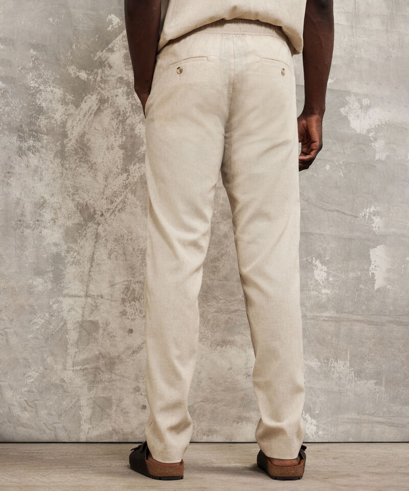 Pantal&oacute;n Tipo Chino En Lino