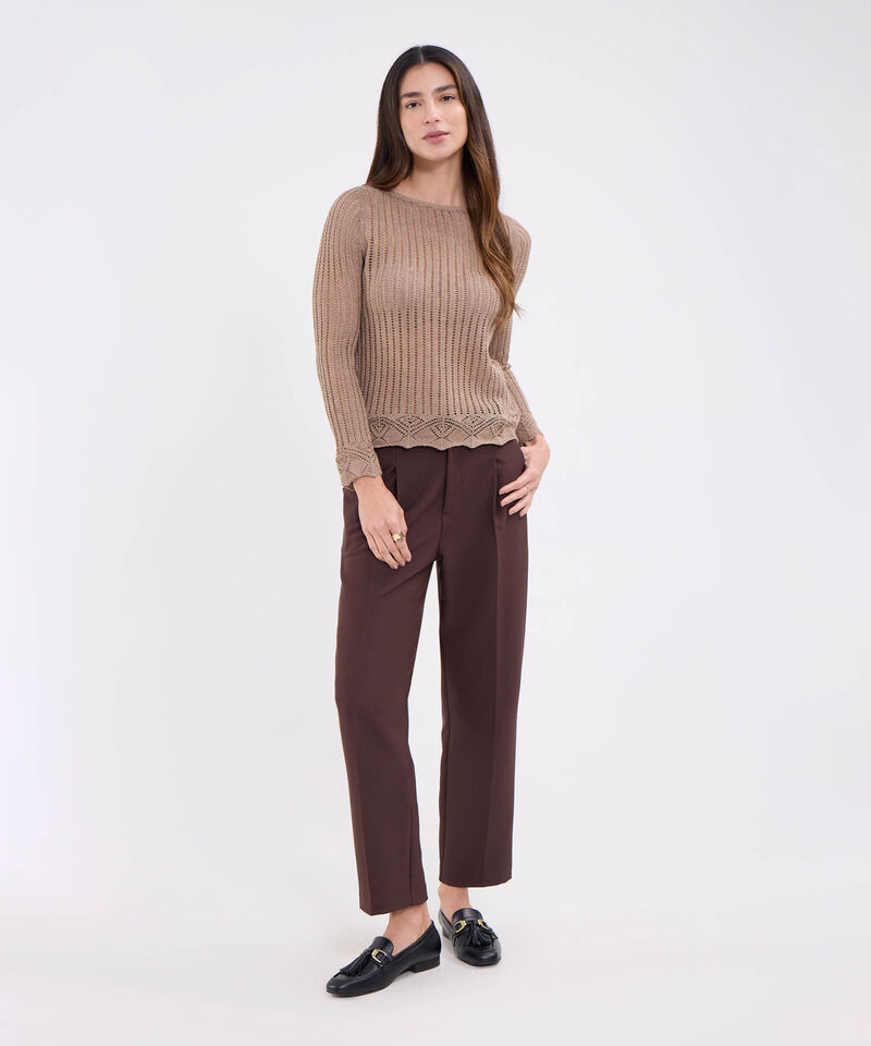 Saco unicolor para mujer