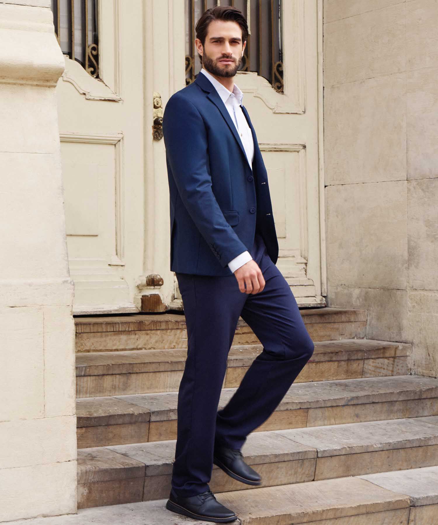 Pantal&oacute;n Chino Unicolor Para Hombre