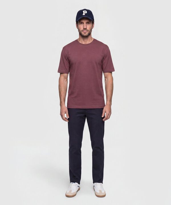 Camiseta Premium Cuello Grueso Para Hombre