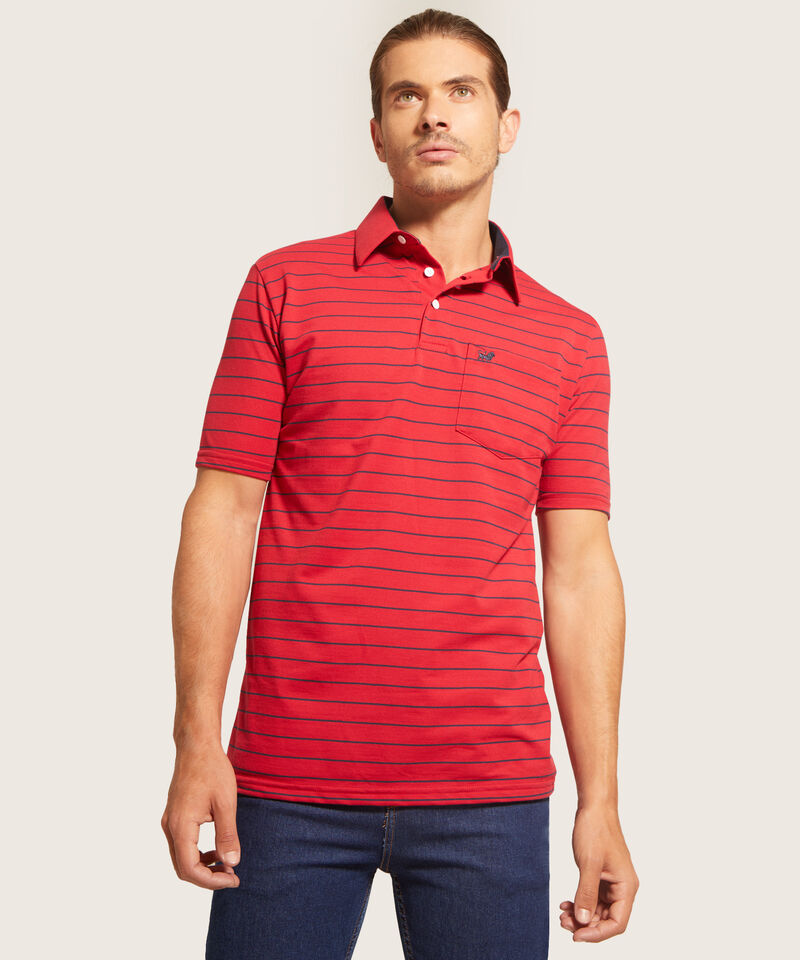 Polo Cuello Duro Bicolor