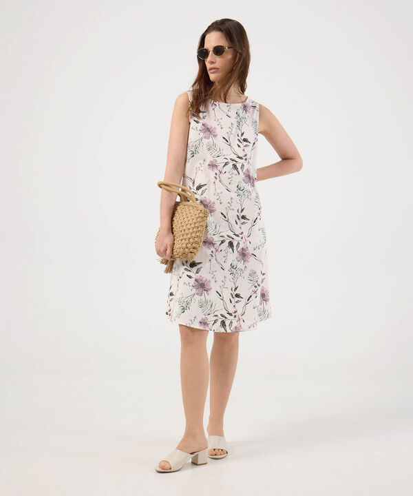 Vestido Corto Estampado