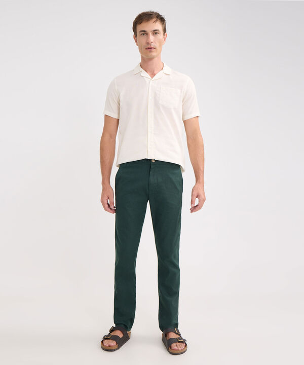 Pantal&oacute;n Chino Lino Con  Elastico